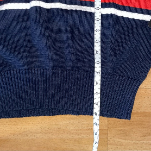 NWT Denver Broncos Mens Size: Large Sweater Vest V-Neck OTS Brand 100%‎ Cotton - Picture 3 of 8